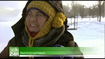 VTC14_Trung Quốc: Lễ hội băng đăng hoành tráng tại Cáp Nhĩ Tân