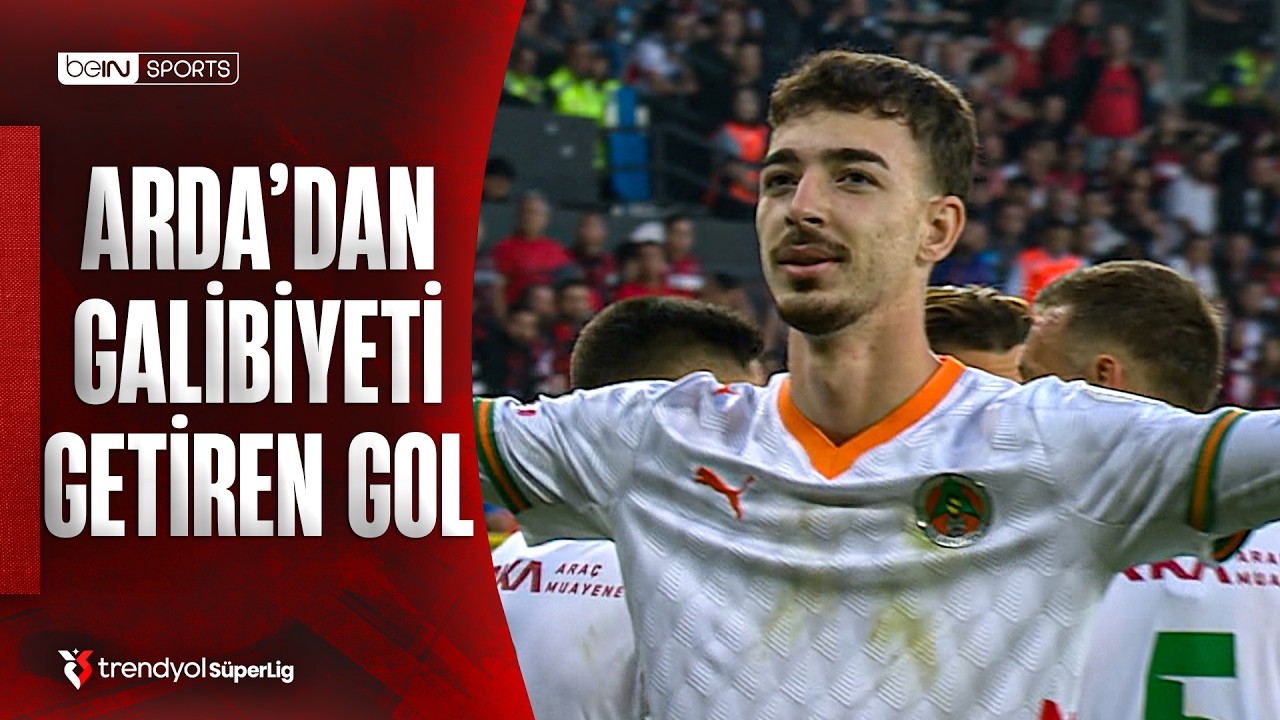 Arda Usluoğlu'nun Çorum FK - Alanyaspor Maçındaki Golü