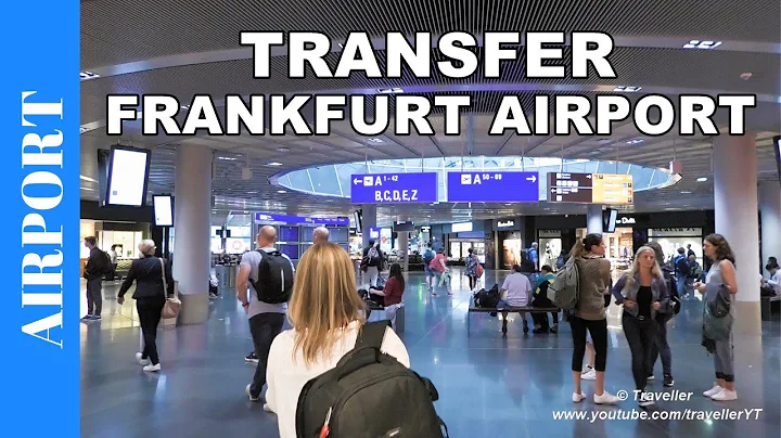 Transfer at Frankfurt Airport 🇩🇪 Transit walk to Connection Flight at Frankfurt am Main Airport