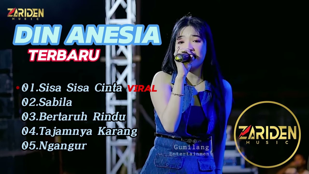 SISA SISA CINTA-DIN ANESIA-FULL ALBUM ZARIDEN MUSIK TERBARU 2024