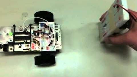 Infrared Beacon Tracking Robot