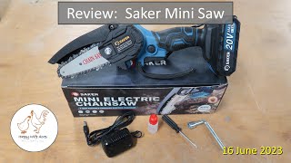 Review - Saker Mini Saw by Happy Wife Acres 162 views 10 months ago 1 minute, 58 seconds