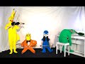 ポケモンセンターにて、回復していくポケモンたち