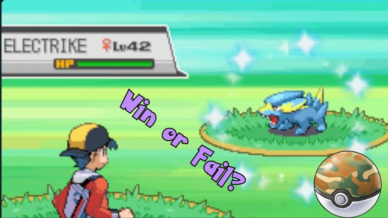 [Live] Shiny Electrike in HG Safari!!