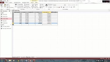 CIS 300 Lesson 16 - Performing calculations in a query