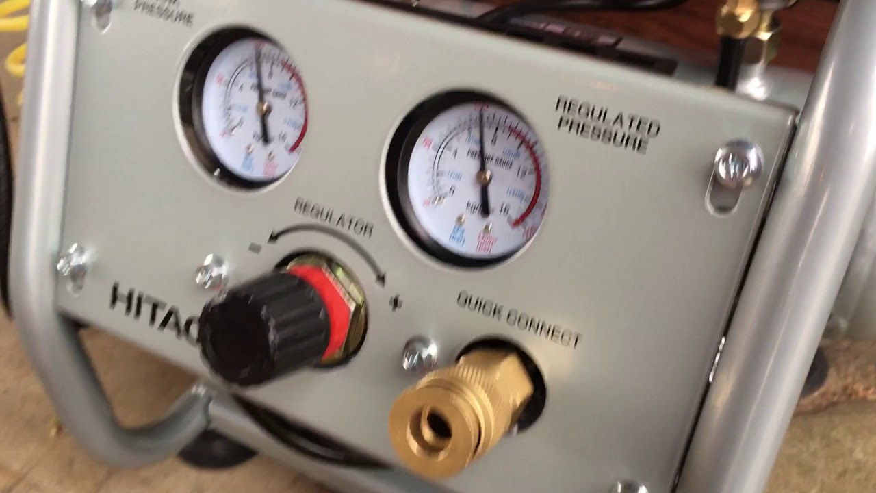 Hitachi EC 28M Air Compressor