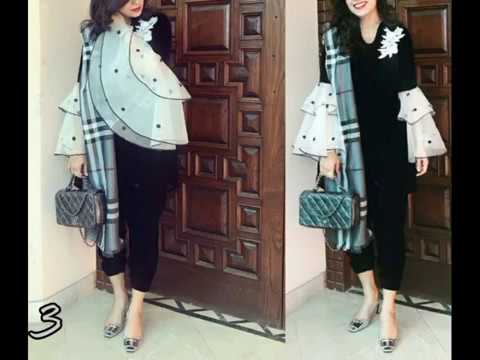 Straight Pants with Long Kurti ideas 
