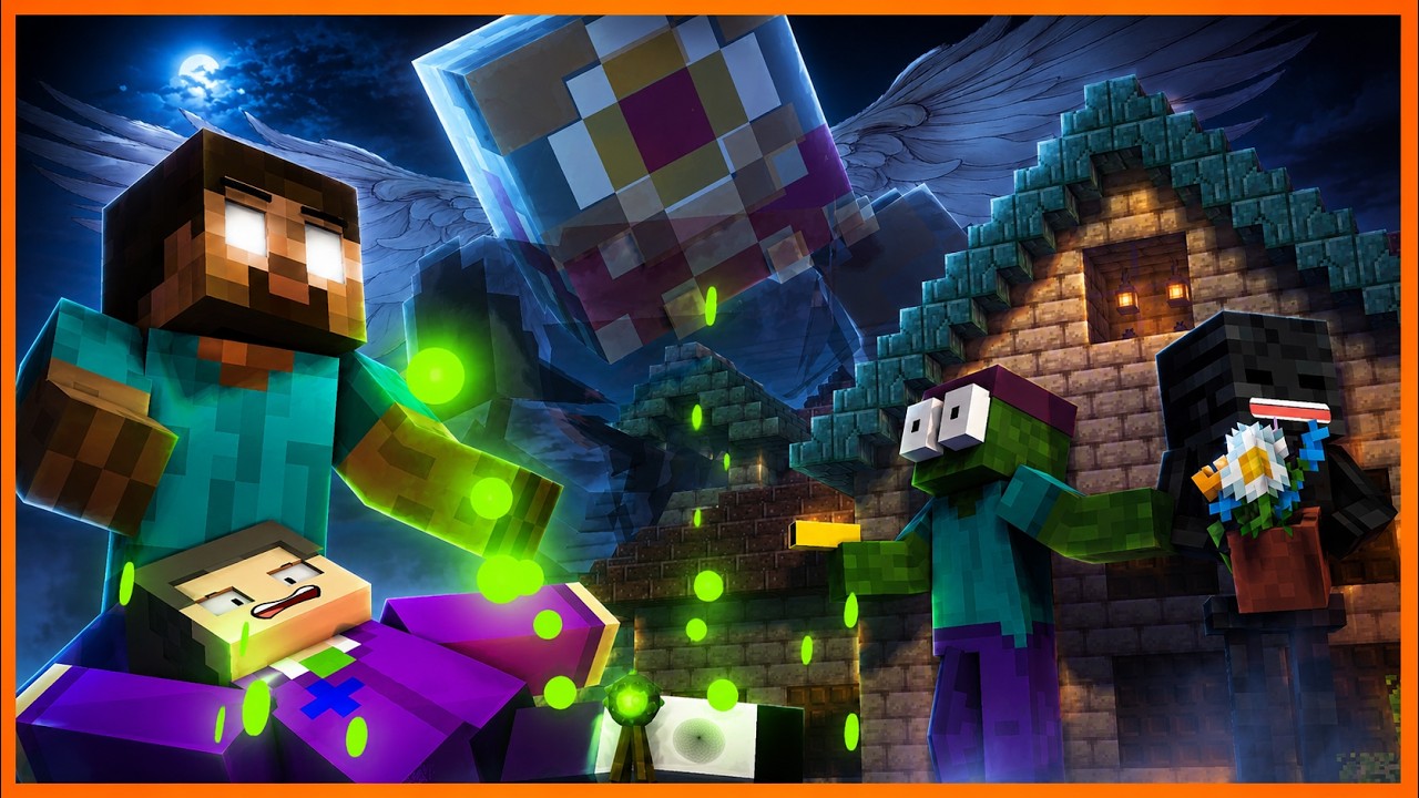 [ Lớp Học Quái Vật ] SĂN MA TRONG NHÀ CÔ GIÁO THẢO | Minecraft Animation