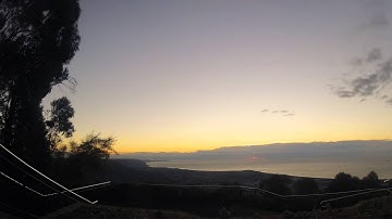 Wollongong Lookout Sunrise timelapse