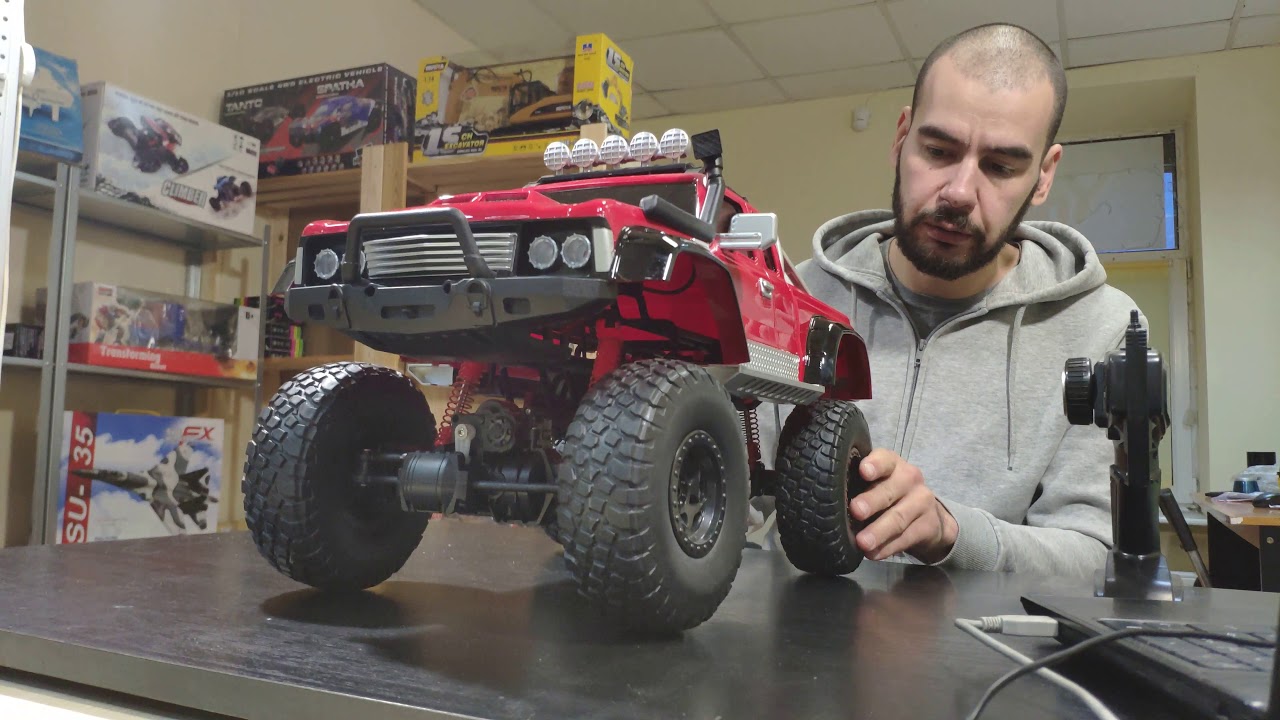 Монстр трак MZ-2855 Climbing Car (1100мАч LiIon) 4WD EP 1:8
