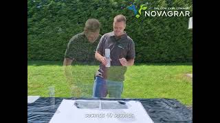 Novagrar Special Spray Adhesive For Gluing Overlaps On The Silo.