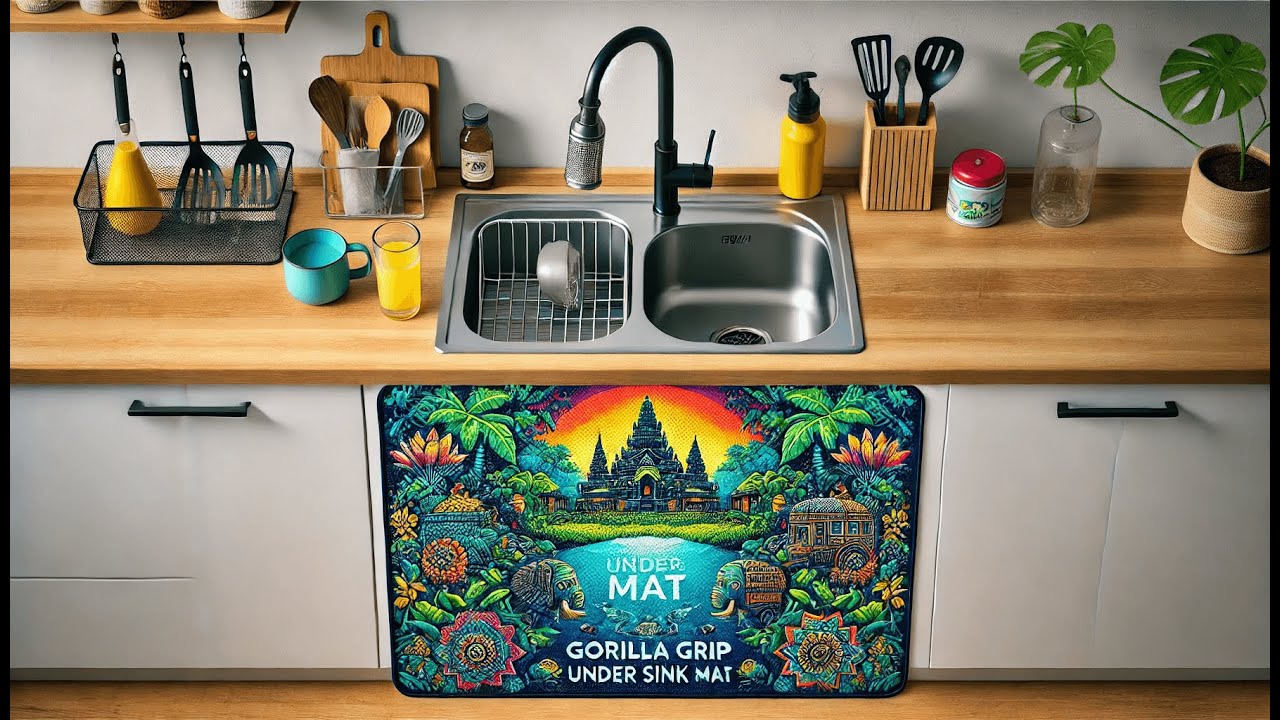 🦍 Gorilla Grip Non-Adhesive Under Sink Mat | Best Gorilla Grip Under Sink Mat 🦍