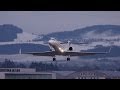 Gulfstream Aerospace G550 from Barbados Take-Off at Bern Airport