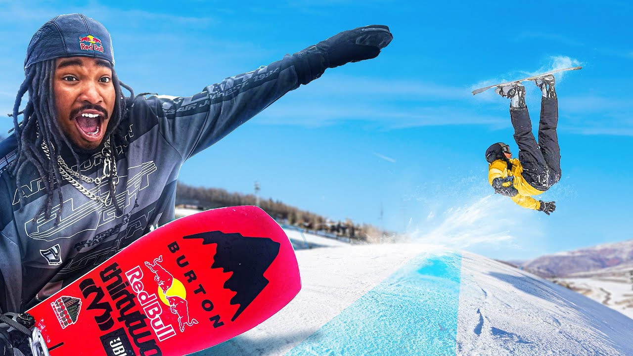 Red Bull Pro обучает лыжников катанию на сноуборде