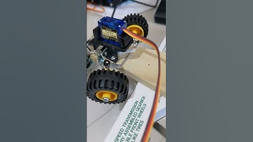 TAMIYA バギー工作基本セットとサーボモータ(SG90)でステアリング操作