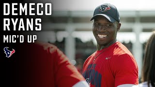 EXCLUSIVE: DeMeco Ryans mic'd up at Training Camp presented by Xfinity