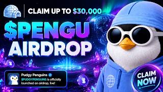 Pudgy Penguins Airdrop Second Season On Solana | SOLANA CRYPTO AIRDROPS CLAIM PENGU NOW