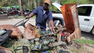 Kubota L245 tractor sitting for 15 years Will it start Part 3