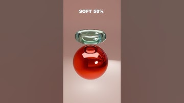 0% vs 100% Big Sphere vs Jelly Ring – Which Is More Satisfying? 💫🧼#3danimation #satisfying #asmr