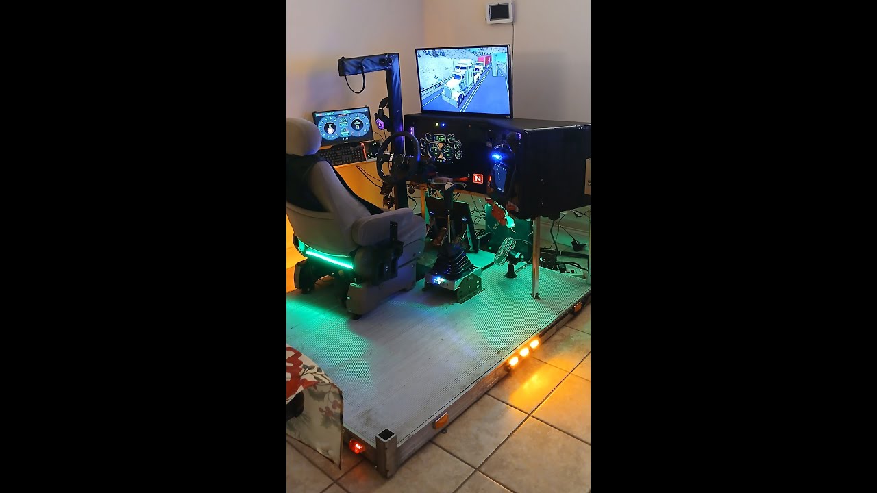 Euro truck and American truck simulator.