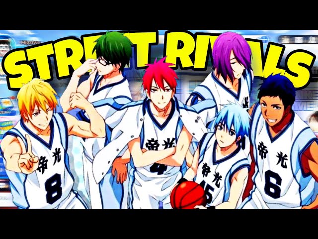 Kuroko's Basketball Street Rivals Gameplay - Anime Game Android :  r/GameplayGiftcode