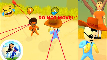 I the One Action Fighting - Squid Game Level 15 to 20 - Android Gameplay