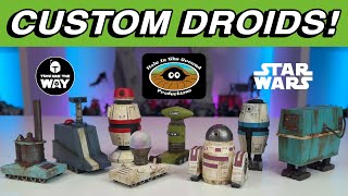 Custom Star Wars Droids! Hole In The Ground Productions | 1/18th Scale Diorama Accessories!