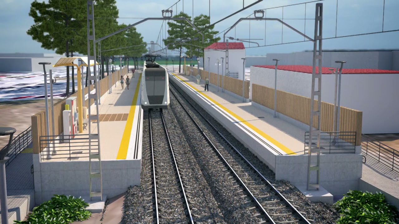 Track duplication project at the Fuente del Jarro station for FGV by Degree of Freedom