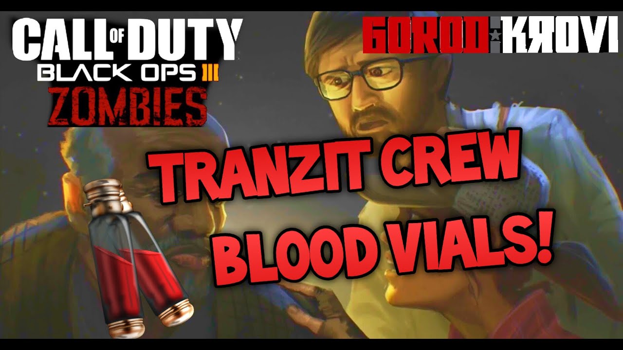 TRANZIT CREW BLOOD VIALS CIPHER IN GOROD KROVI Broken Arrow Backstory