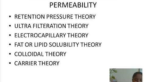 PERMEABILITY