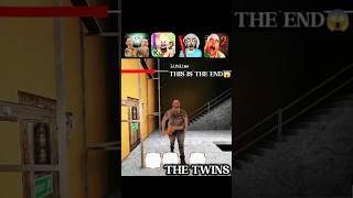 The twins vs Icecream2 vs Mad granny vs Mr meat2😨🔥 #tweakit  #shorts #viralshorts #cutehorror #vs
