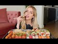 ASMR 500K HUGE SUSHI MUKBANG!