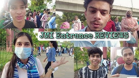 JMI Entrance Exam 2022-23 REVIEWS by students | JAMIA Entrance Reviews Bcom Bba