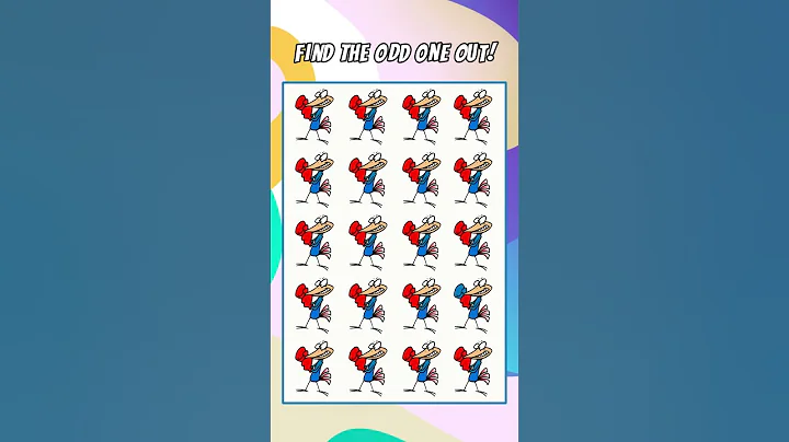 Quick Challenge:  Spot the Odd One Out! 🧐 #oddoneout #brainteaser #spotthedifferenceactivity