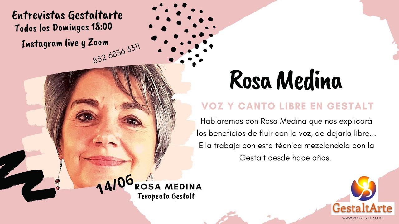 Entrevista a Rosa Medina. Gestaltarte.com - YouTube