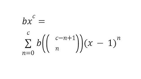 LINEST Power Series Taylor Maclaurin SERIESSUM POLYNOMIAL REGRESSION Google Sheets or Excel COMBINA