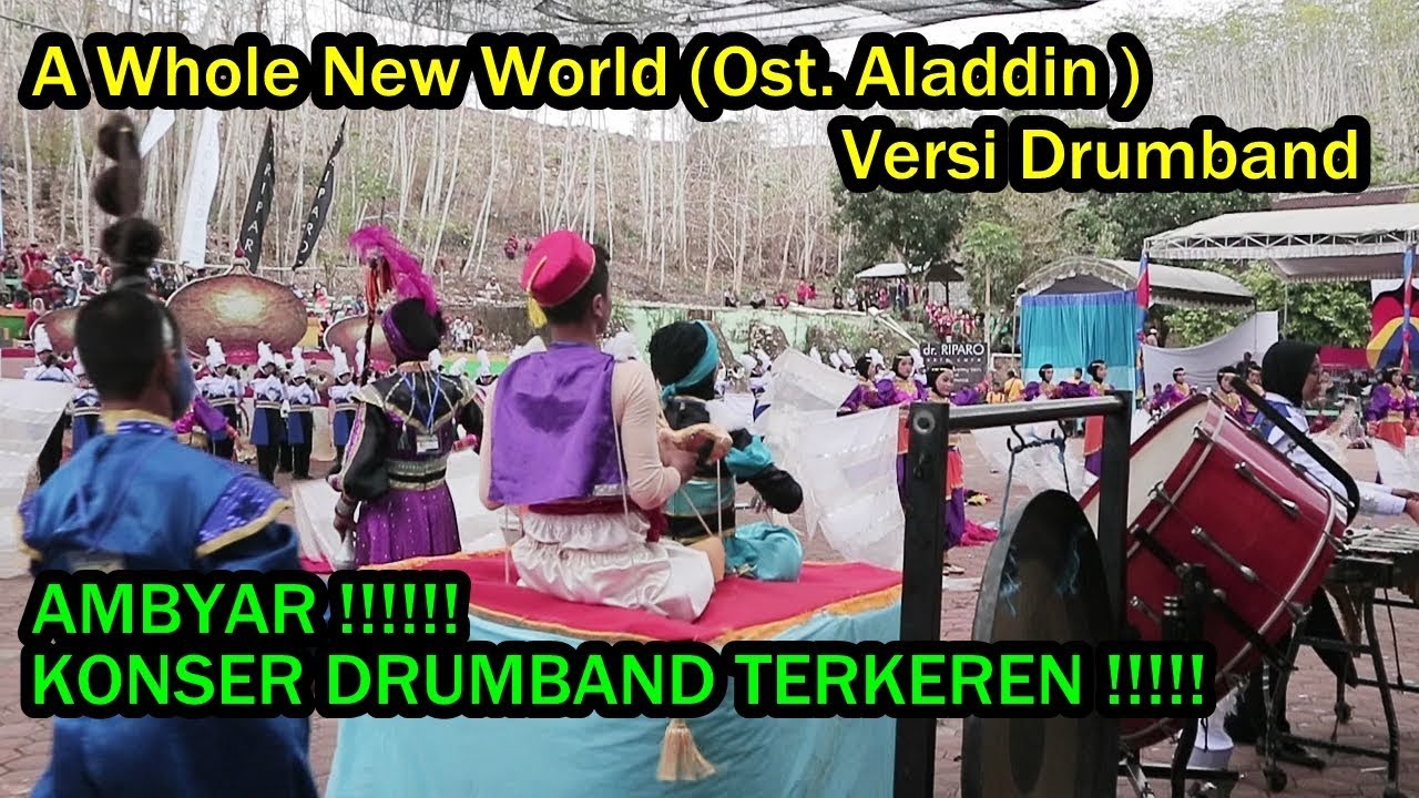 A Whole New World (Ost. Aladdin ) Versi Drumband Gita Irama Nada Tulungagung 2019