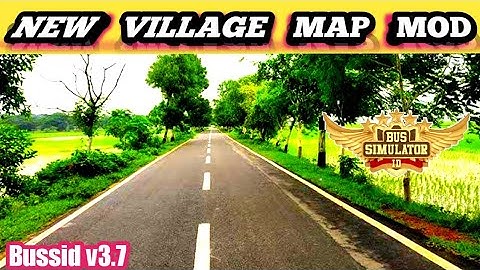 Mod Map Bussid 3.7 - New Extreme Village map mod for bus simulator Indonesia|bussid mod map |bussid