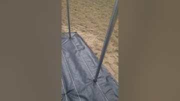 How I built Grower solutions hobby greenhouse going up.