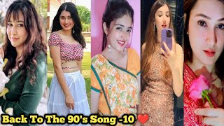 Back to the 90's Song Video-10 ❤️|Beautiful Girl's 90's Song Tiktok|Romantic 90's Song|Superhits 90s screenshot 4