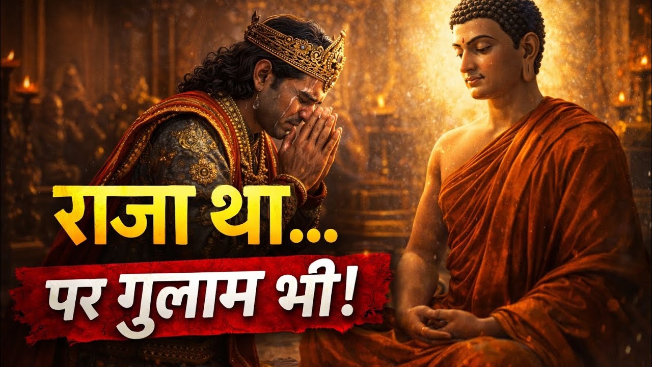 राजा था… पर गुलाम भी! | बुद्ध की सच्ची कहानी |Shivam Boudh Inspiration|#BuddhaStory BauddhKahani