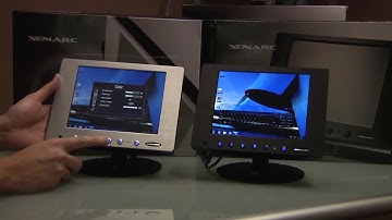 Xenarc 8" Industrial Display Monitors 800YV  800TSV  802YV  802TSV