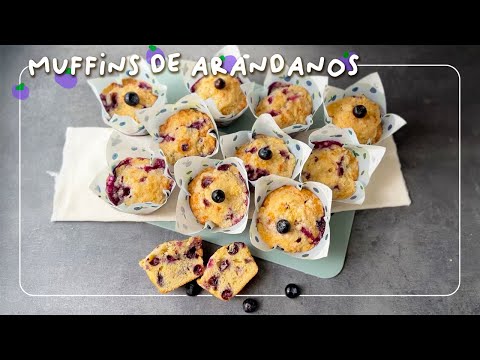 MUFFINS DE ARÁNDANOS