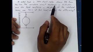 Solved Problems: DC Motor Efficiency #2 (explained in TAGLISH)