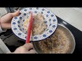 간단하게 한끼 때우기 (소고기죽)