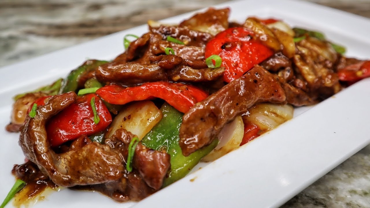 Super Easy PEPPER STEAK Recipe| Better Than Take Out - YouTube