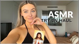 ASMR Beachsissi Summer Try-On Haul  *Pregnant Edition*