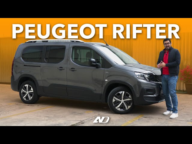 Peugeot - El modelo Peugeot Rifter es reconocido por su
