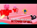 So I Raced My Fans In Tower Of Hell...