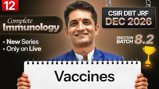 Emotion 8.0 I Lecture 12 I Immunology I IFAS CSIR NET DEC 2026 and June 2027